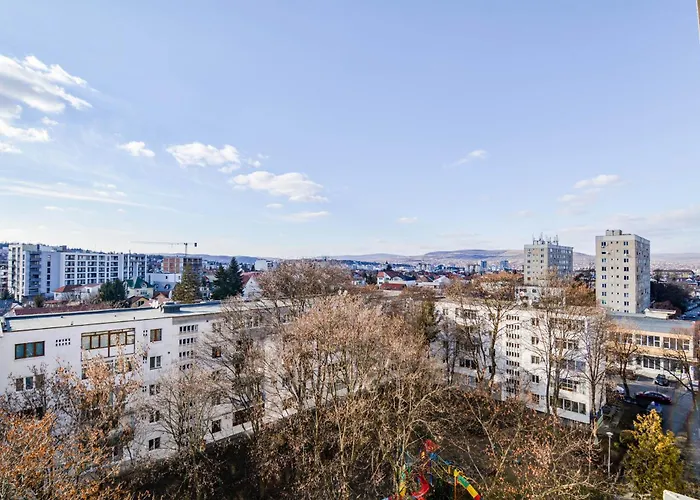 Sunset Panoramic Iulius Mall Apartmán Kluž